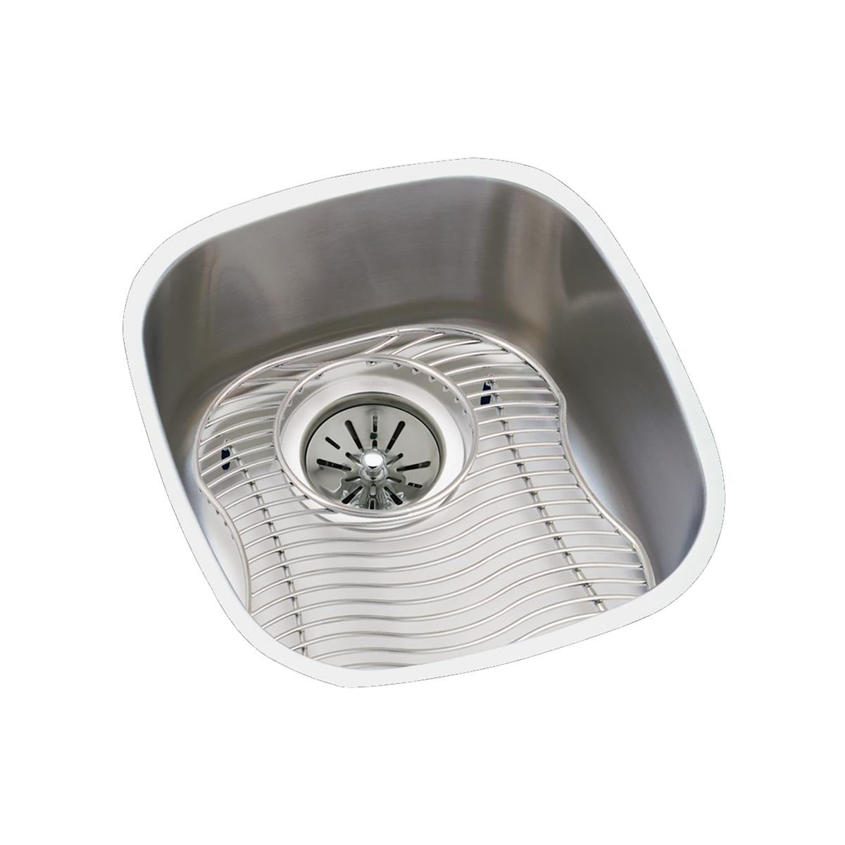 BSC PREFERRED Bsc Preferred ELUH1113DBG Undermount Kitchen Sink Kit
