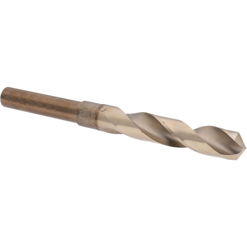 HERTEL Hertel 74147497 Cobalt Drill Bit 39/64 in 1/2 in Shank