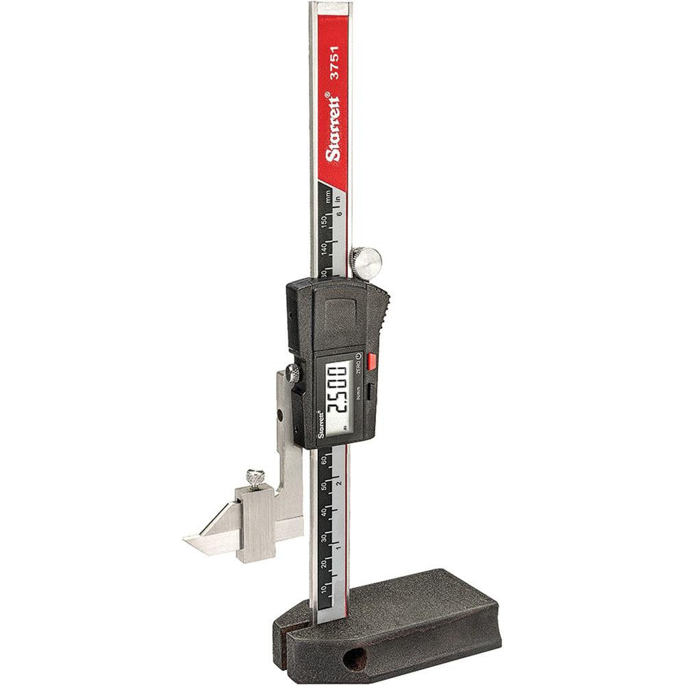 STARRETT Starrett 12221 Electronic Height Gage 150mm 0.0005in