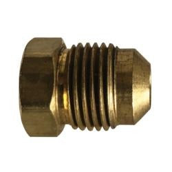 MIDLAND INDUSTRIES Midland Industries LF39-4 Flare Plug 1/4 in 45 Deg Brass