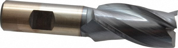 CLEVELAND CONTROLS Cleveland C39721 Square End Mill 1 in 3 Flute Hss Ticn