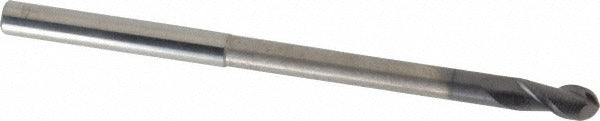 ACCUPRO Accupro 12177260 Ball End Mill 0.2362 in 2 Flute Solid Carbide