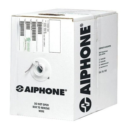 AIPHONE Aiphone 871802P10C 2-Conductor 18AWG Solid FEP Insulated Plenum Wire 1000 feet