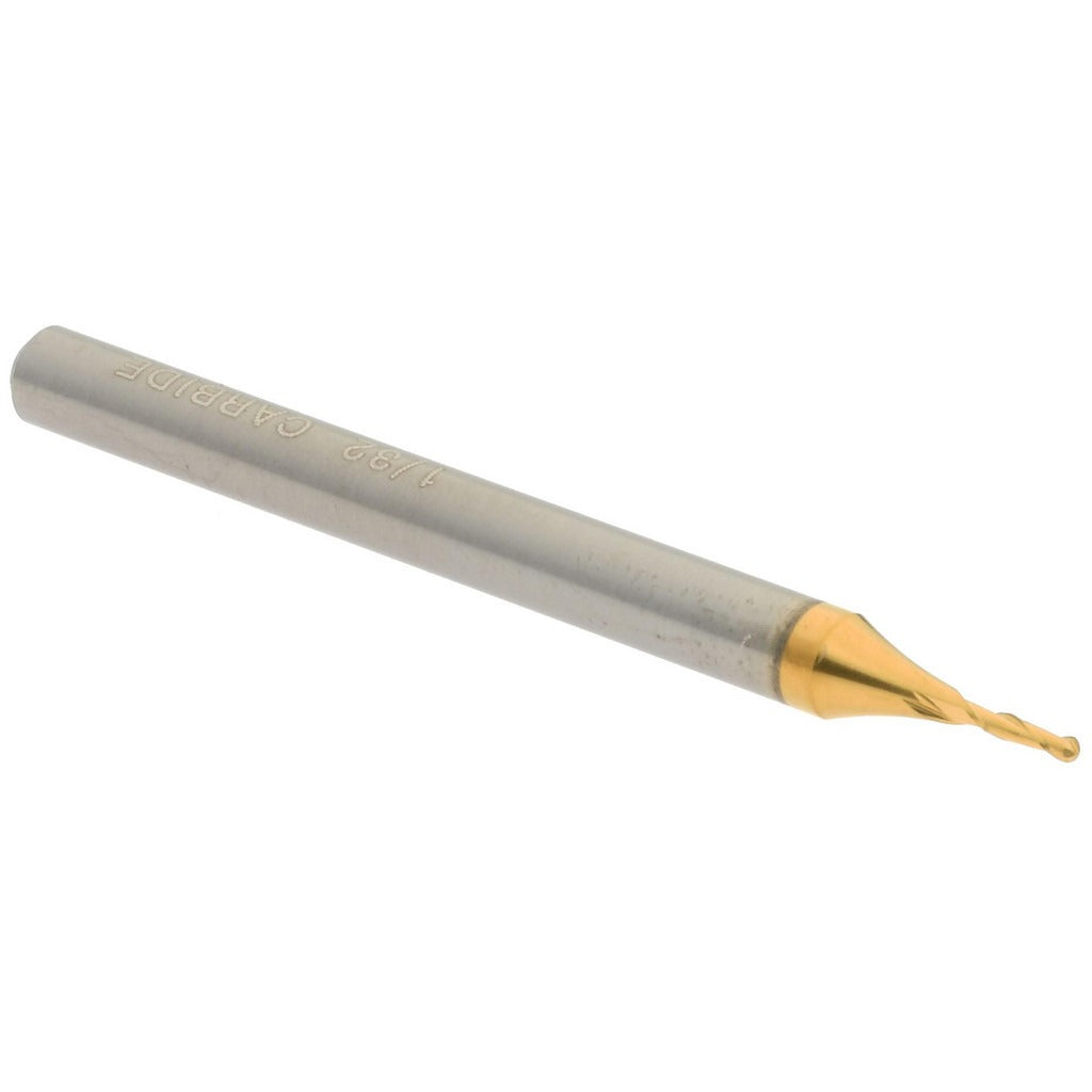 HERTEL Hertel E699924480 Ball End Mill 0.0313 in 2 Flute Carbide