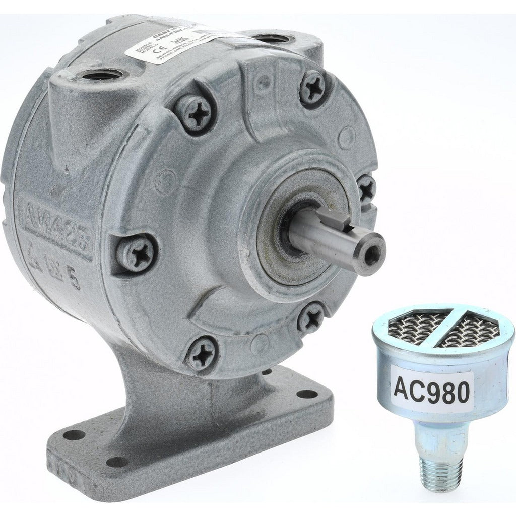 GAST Gast 4AM-FRV-13C Reversible Air Motor 1.5 Hp Foot Mount