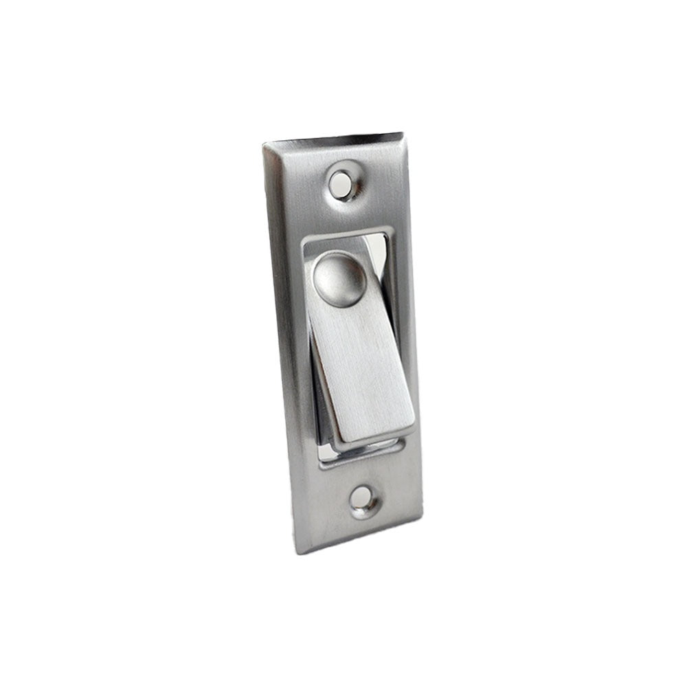 IVES Ives 42B26D Solid Brass Pocket Door Bolt Satin Chrome