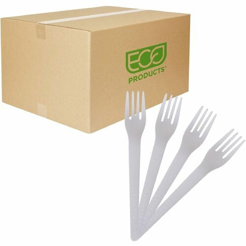 ECO-PRODUCTS Eco-products ECOEPS012 Plant-based Fork 6in Clear 1000ct