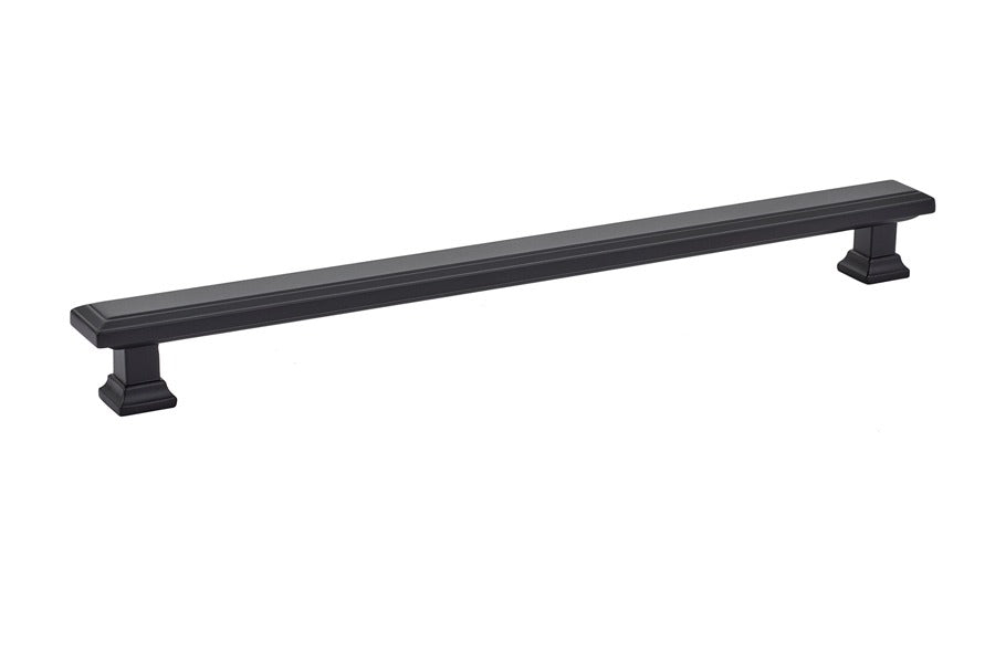 EMTEK Emtek 86303US19 Geometric Cabinet Pull 10in Ctc Flat Black