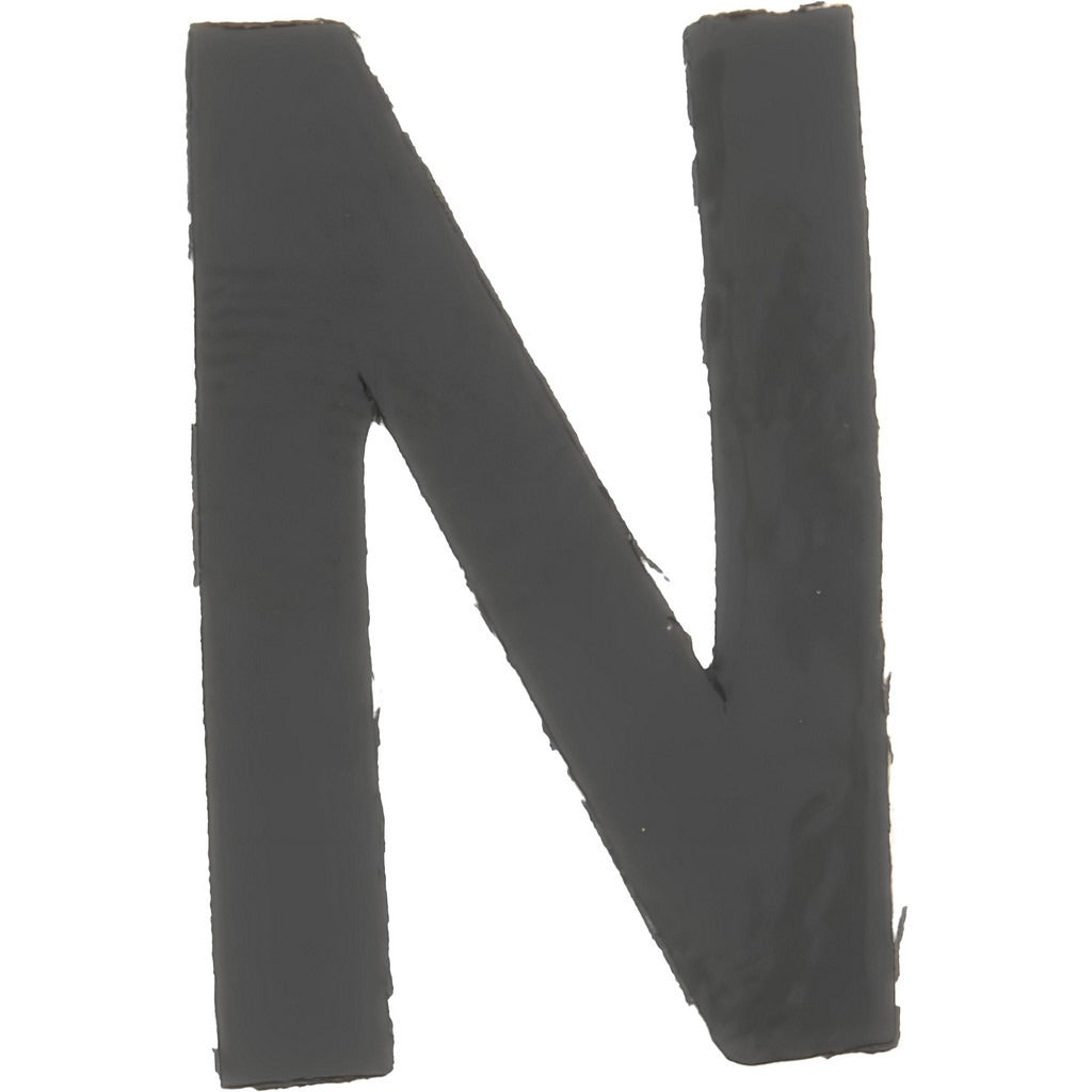 STRANCO Stranco DBV-1-N-10 Vinyl Letter Label N 1 Inch 10-pack