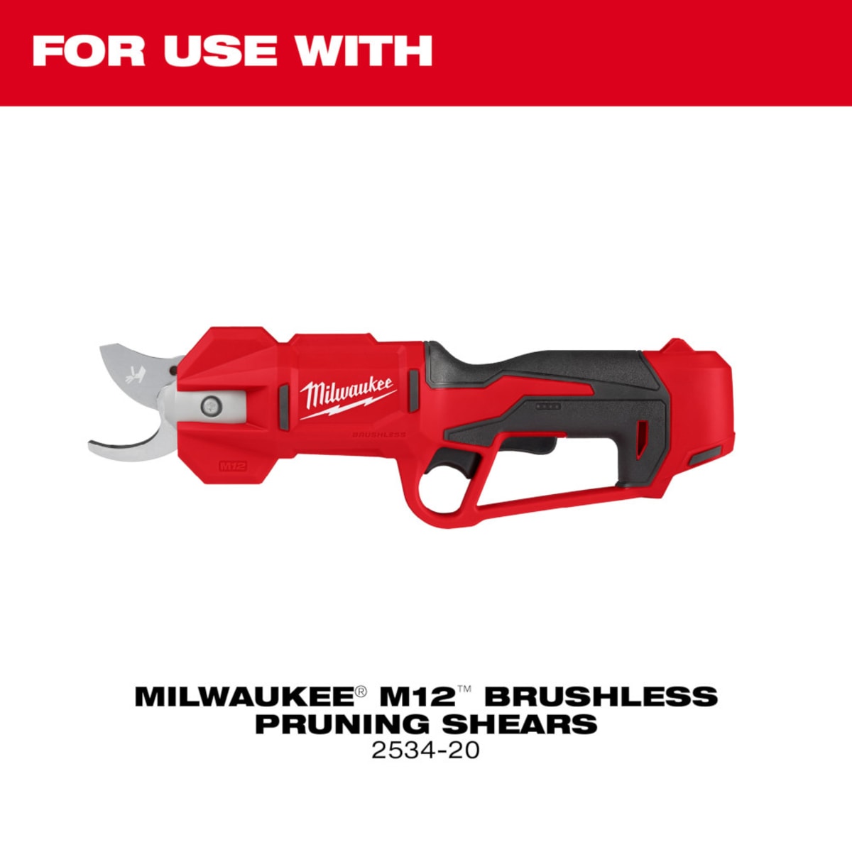 Milwaukee Tool 49-17-2765 M12 Brushless Pruning Shears Holster