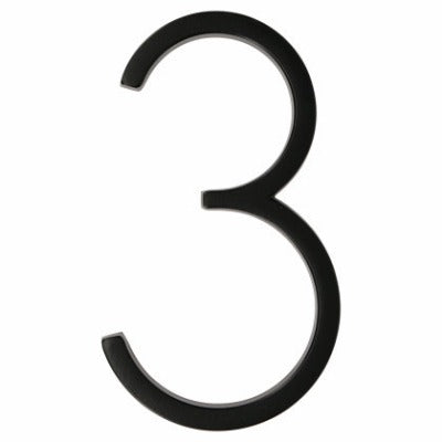 HILLMAN Hillman Fasteners 844713 House Number 3 5 Inch Black