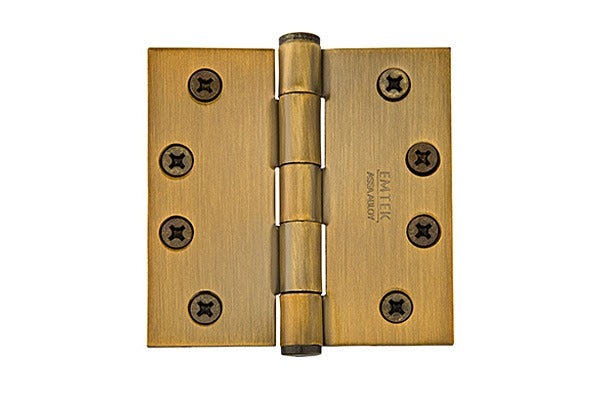 EMTEK Emtek 92015US7 Square Steel Heavy Duty Hinge Pair