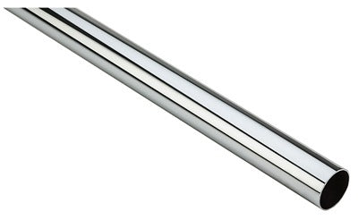 NATIONAL HARDWARE National Mfg S822-099 Heavy Duty Chrome Closet Rod 8 Ft