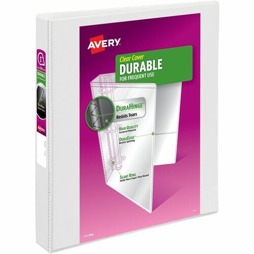 AVERY Avery AVE17012 View Binder 1 Inch White Durahinge
