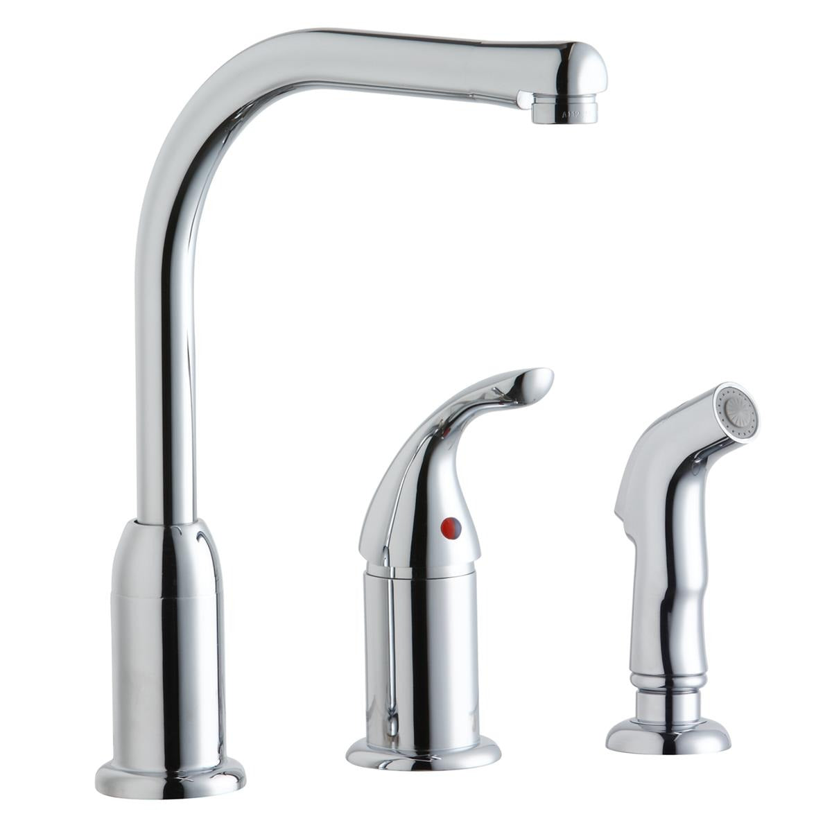 BSC PREFERRED Bsc Preferred LK3001CR Kitchen Deck Mount Faucet 1.5 Gpm
