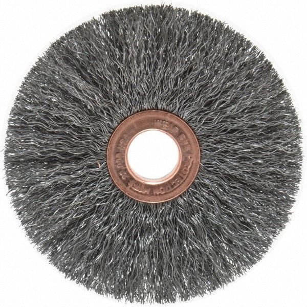 WEILER Weiler 93662 Wheel Brush 3 Inch Crimped Carbon Steel