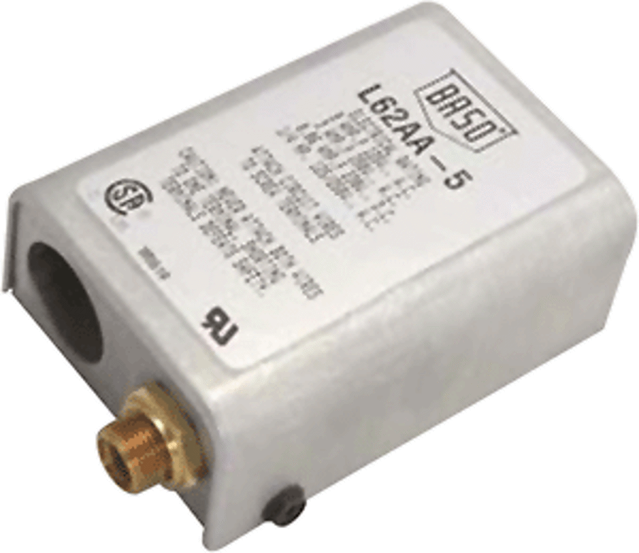 BASO Gas Products L62AA-5C Pilot Switch Manual SPST Safety