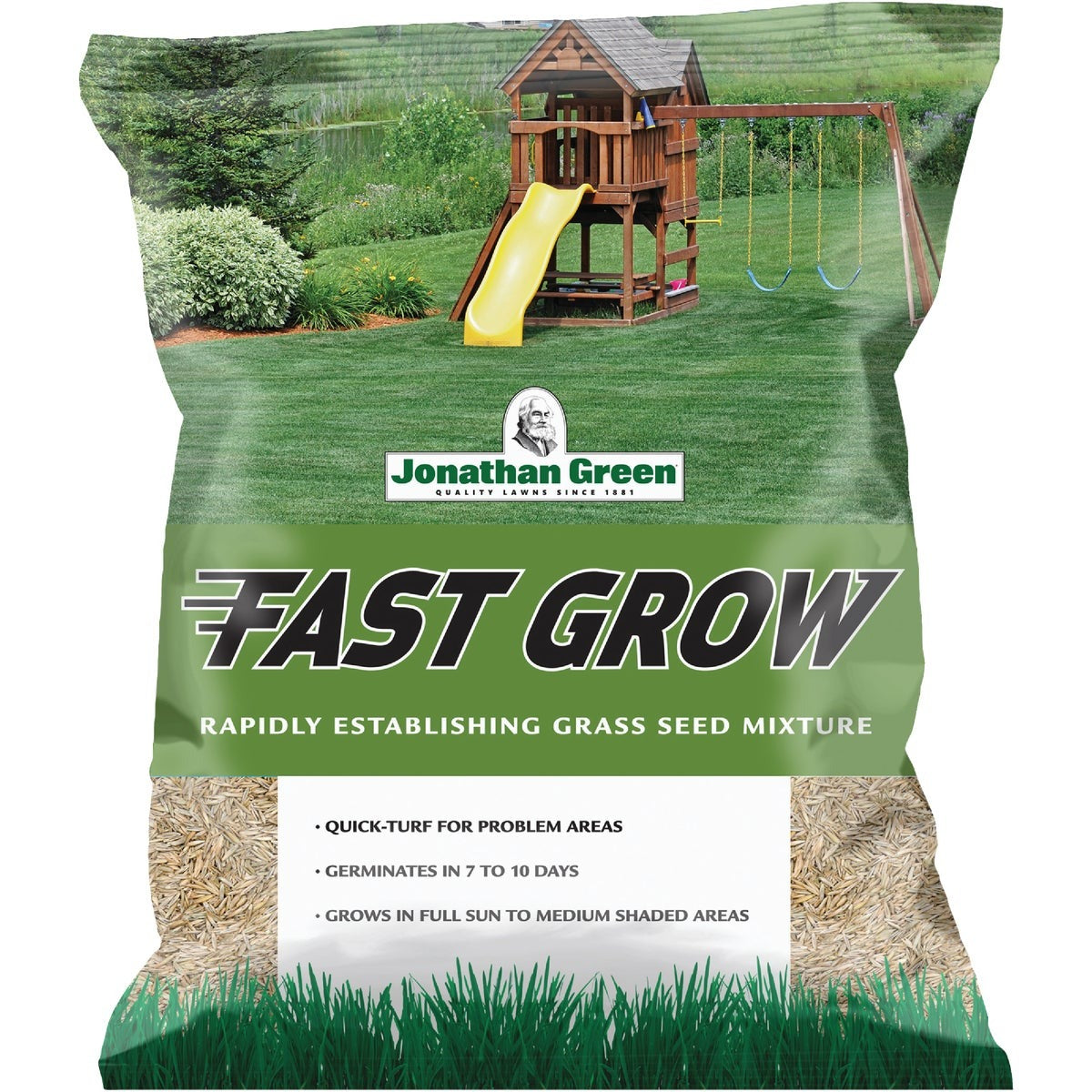 JONATHAN GREEN Jonathan Green 10820 Fast Grow Grass Seed 3 Lb
