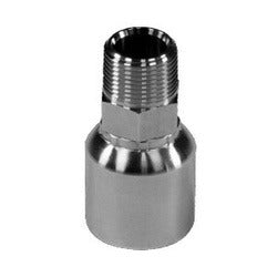 MIDLAND INDUSTRIES Midland Industries SS43-08-08MP Crimp Hose Adapter 316 Ss