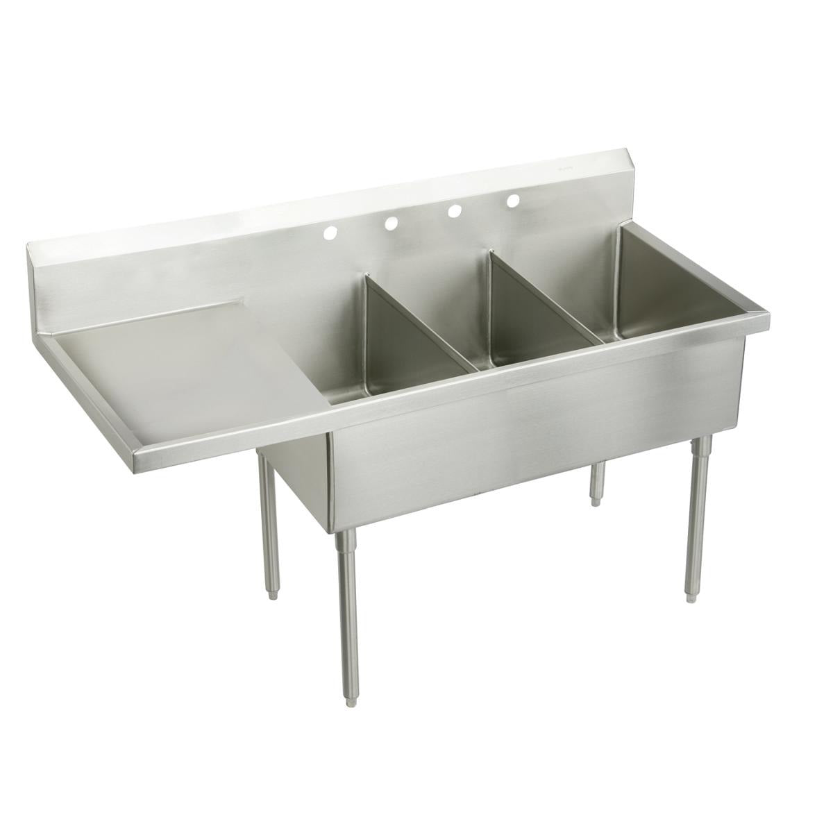 BSC PREFERRED Bsc Preferred WNSF8354L2 Triple Compartment Scullery Sink