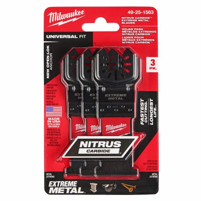 MILWAUKEE Milwaukee 49-25-1563 Nitrus Carbide Multi-tool Blade 3-pack