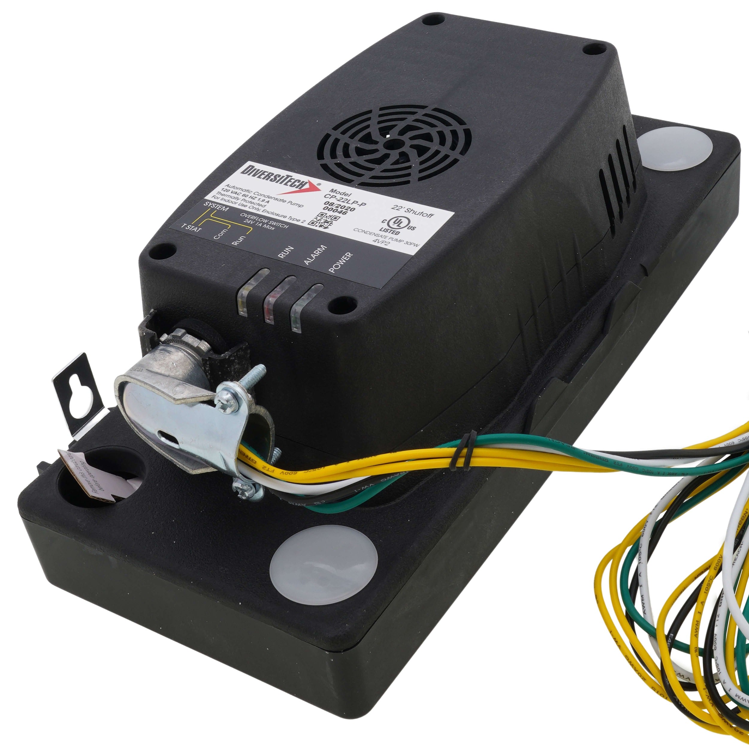 DIVERSITECH DIVERSITECH CP-22LP-P Low Profile Condensate Pump 120V