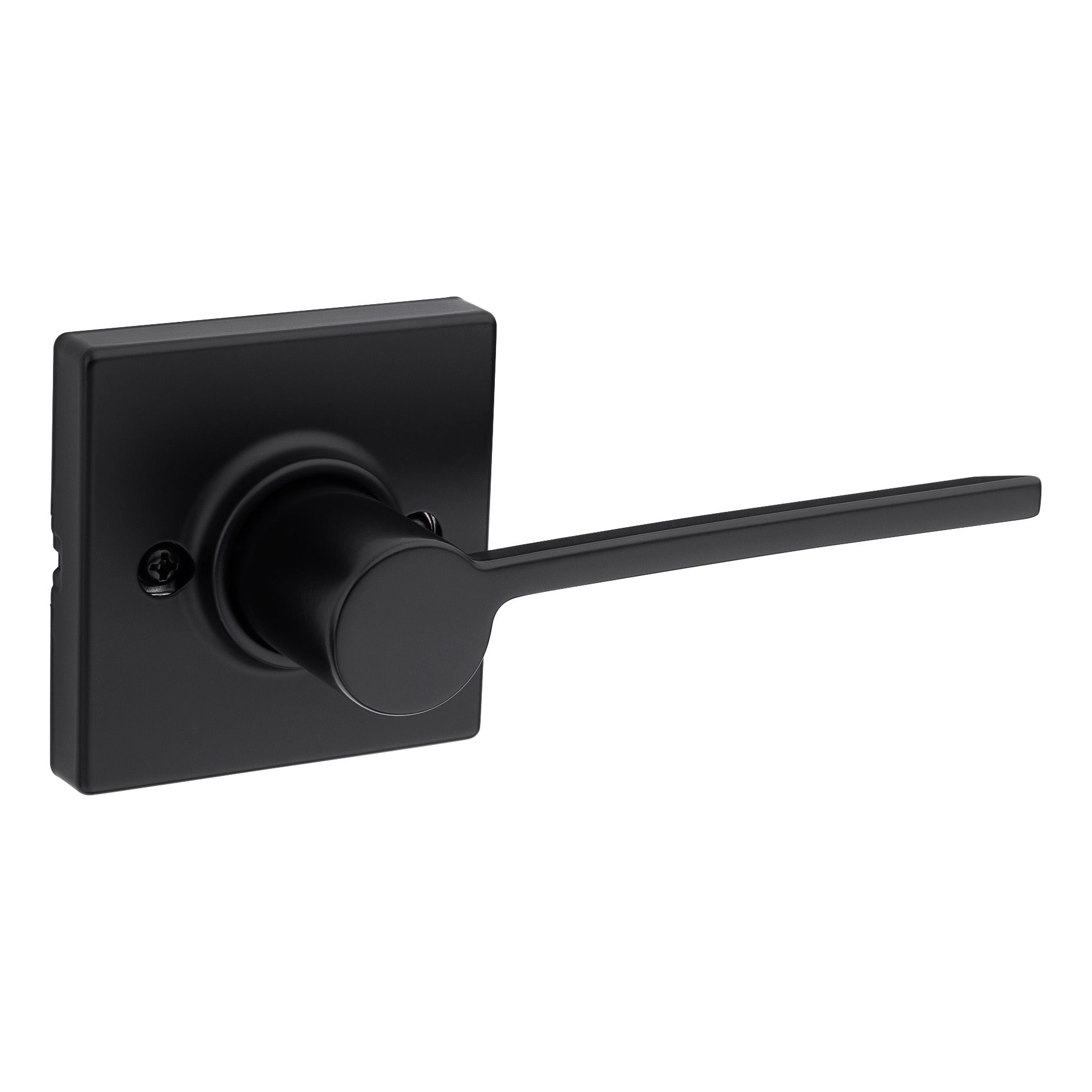 KWIKSET Kwikset 488LRLSQTRH-514 Ladera Lever Half Dummy Matte Black