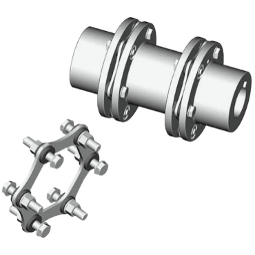 Lovejoy SX278-6HUB RSB Disc Coupling Hubs w/ Rough Stock Bore