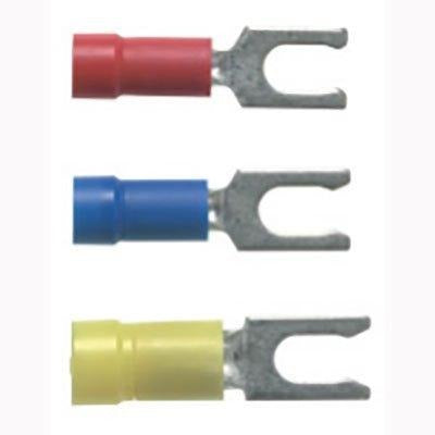 PANDUIT Panduit PV18-6LFW-C Spade terminal connector 6 stud 18-22 AWG (100 pack)