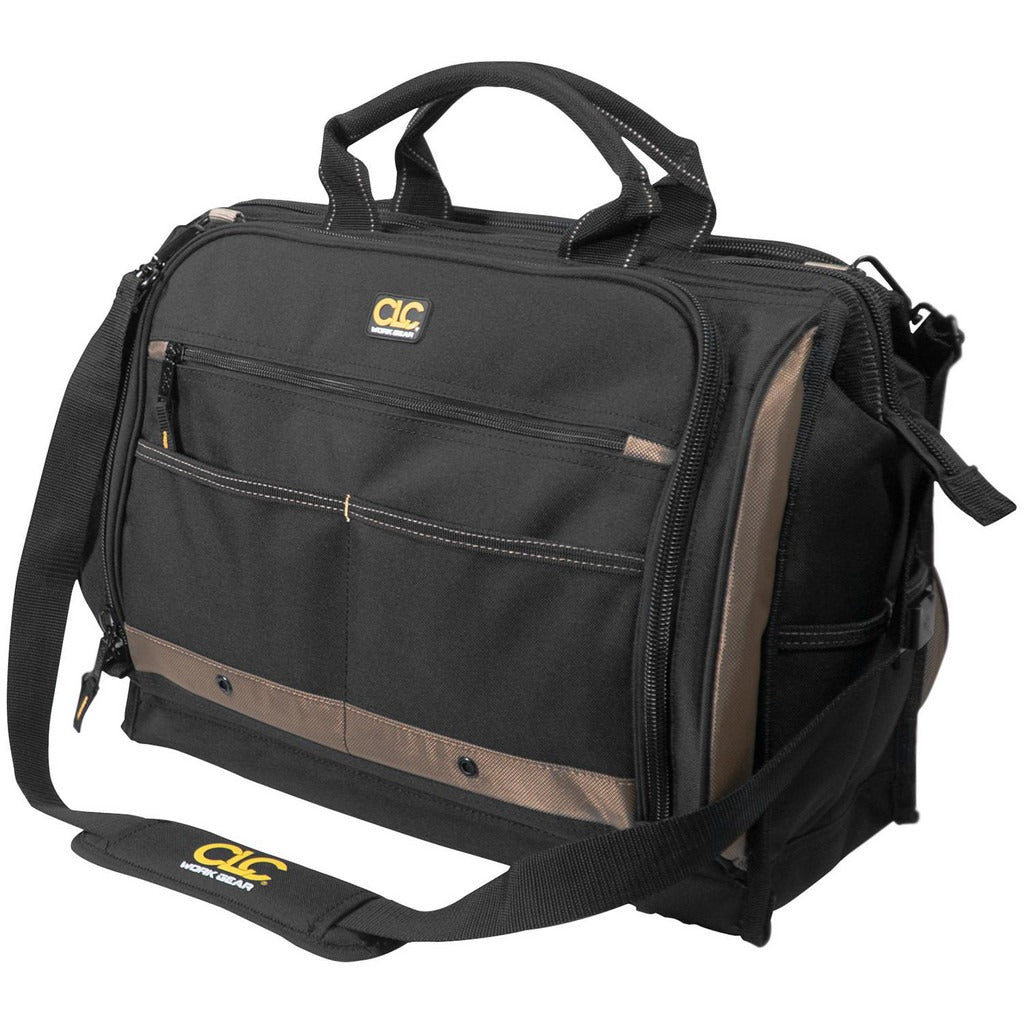 CLC CUSTOM LEATHER CRAFT Clc 1539 Tool Bag 58 Pocket Polyester Zipper Tan