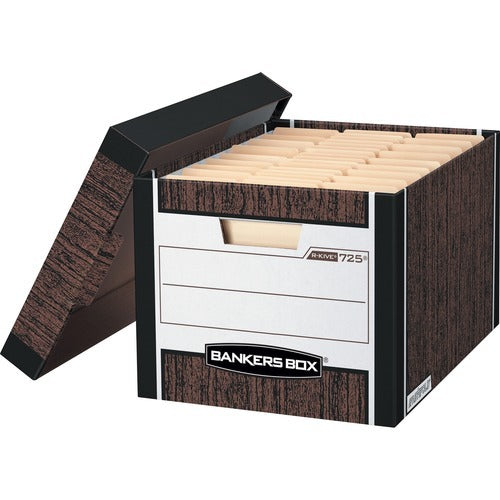 FELLOWES Fellowes FEL00725 Stackable File Storage Box 850 Lb 12pk
