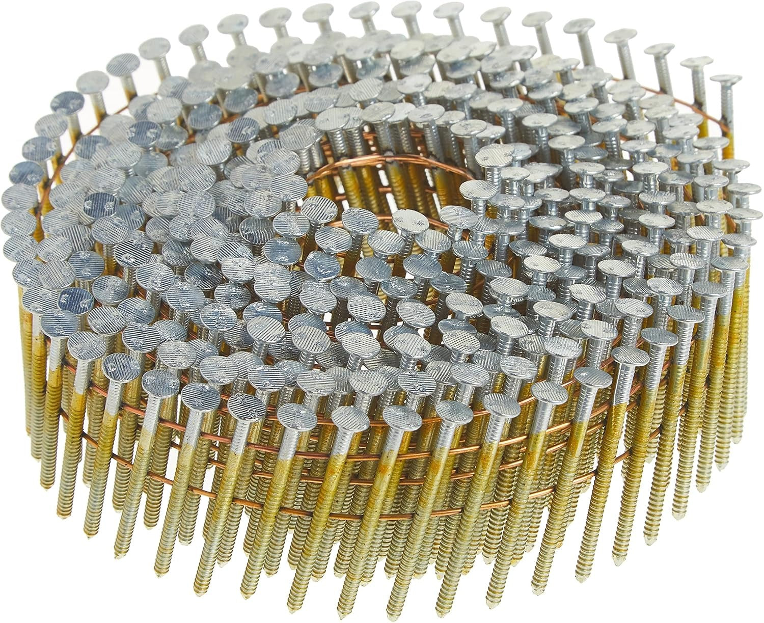 BOSTITCH Bostitch C4R80BDG Framing Nails Thickcoat Round Head 4,200-Pack 15 Degree Ring Shank