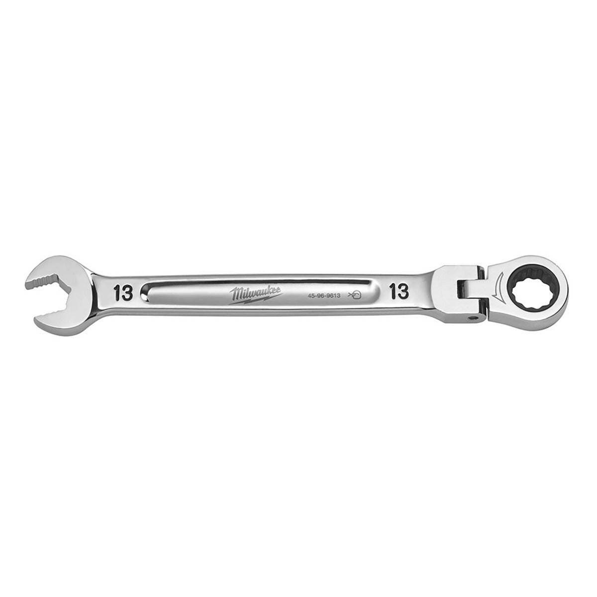 MILWAUKEE Milwaukee 45-96-9613 Flex Head Ratcheting Combination Wrench (13mm / 2.5 degrees)