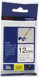 BROTHER Brother tzefx231g Flexible Label Tape 1/2 in Black on White