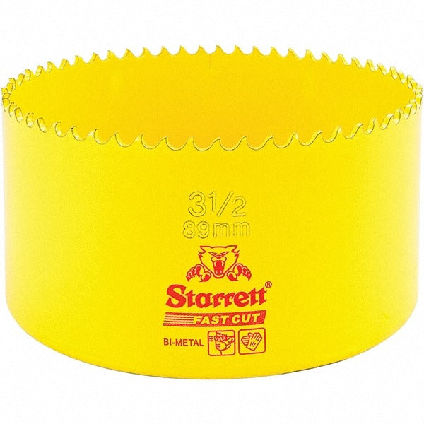 STARRETT Starrett 00517 Hole Saw 3.5 in Hss Toothed Edge