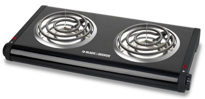 BLACK+DECKER Applica/spectrum Brands DB1002B Double Buffet Range