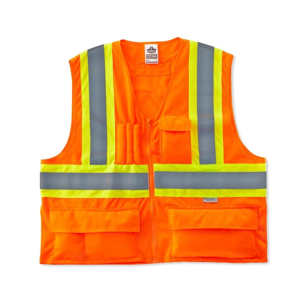 ERGODYNE Ergodyne 26185 GloWear 8235ZX Polyester Vest (Large/X-Large) E5726185