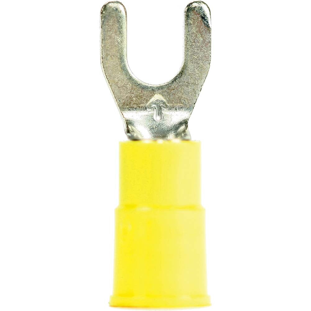 3M 3M 7010297781 Fork Terminal Yellow Vinyl 10 Stud Crimp 50pk
