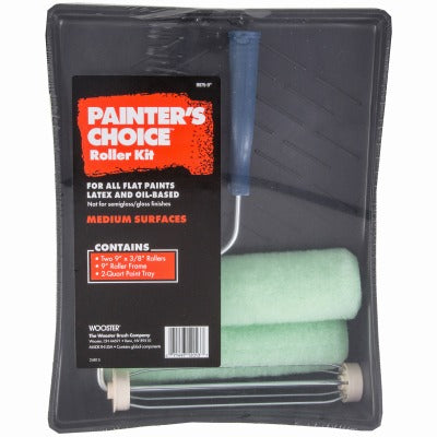 WOOSTER Wooster Brush R975-9 9 Inch Roller Trimmer Kit