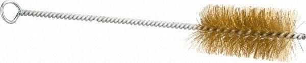 SCHAEFER BRUSH Schaefer Brush 14658 Brass Wire Tube Brush 1.5 in Single Spiral