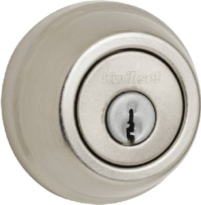 KWIKSET Kwikset 96650-492 Double Cylinder Deadbolt Satin Nickel 6-pack