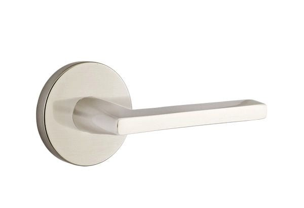 EMTEK Emtek 5209HLOUS15RH Helios Lever Privacy Set Satin Nickel
