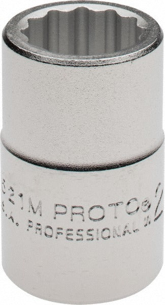 PROTO Proto J5521M 21mm 3/4 Drive 12-point Hand Socket