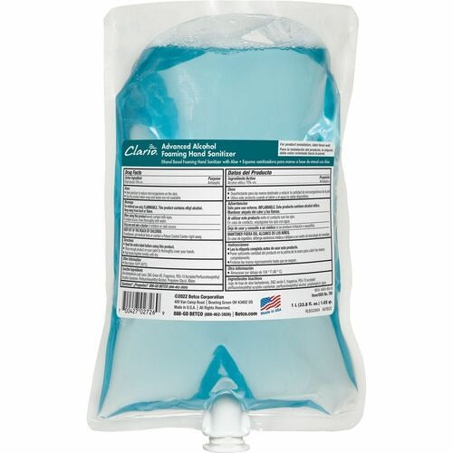 BETCO Betco BET7952900 Hand Sanitizer Refill 1000 Ml