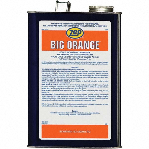 ZEP Zep 041524 Citrus Degreaser 1 Gallon Concentrated