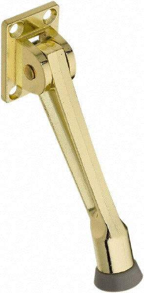 STANLEY National Hardware N184-218 Kickdown Door Stop Brass