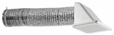 LAMBRO INDUSTRIES Lambro Industries 144W-K Soffit Vent Kit 4 in X 8 Ft