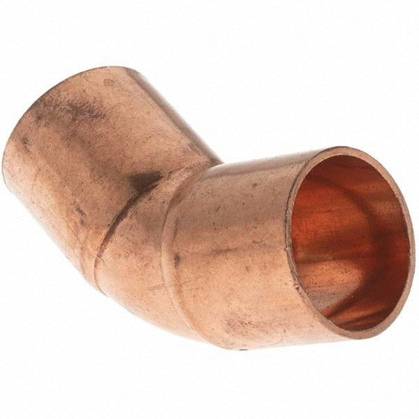 MUELLER INDUSTRIES Mueller Industries BDNA-15793 Wrot Copper 45 Elbow 5/8 in