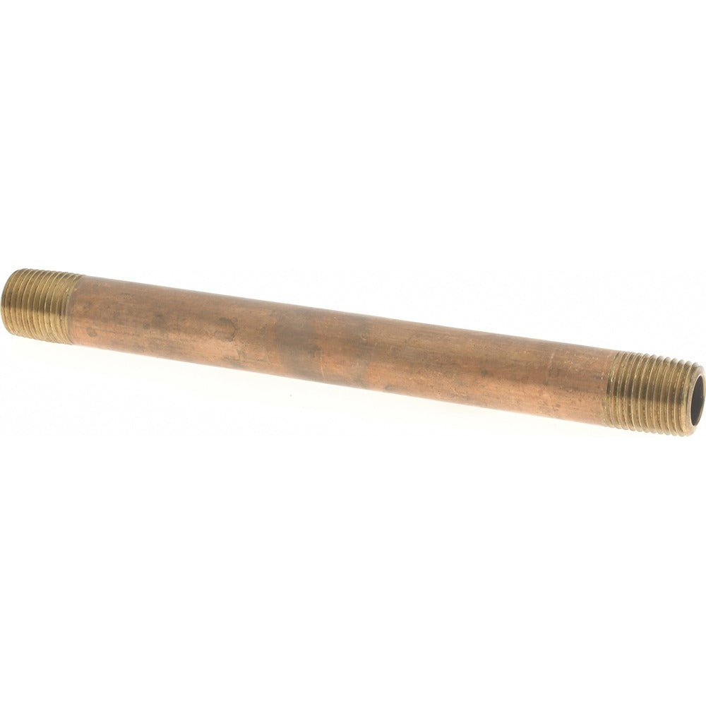 MERIT BRASS Merit Brass 2102-400 Brass Pipe Nipple 1/8 Npt 4 in