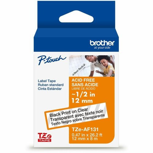 BROTHER Brother BRTTZEAF131G Tze-AF131G Label Tape 0.47 in x 26.25 ft (1 Pack)